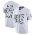 Fenge LV.Raiders #87 Michael Mayer Player White Limited Color Rush Home Game Stitched Jerseys