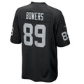 Fenge LV.Raiders #89 Brock Bowers Black 2024 Draft First Round Pick Player Game Jersey Stitched Jerseys
