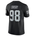 Fenge LV.Raiders #98 Maxx Crosby Black Vapor F.U.S.E. Limited Jersey American Stitched Jerseys
