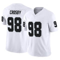 Fenge LV.Raiders #98 Maxx Crosby Player White Limited Vapor F.U.S.E. Home Game Stitched Jerseys