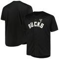 Fenge M.Bucks Profile Black Big & Tall Pop Jerseys