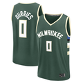 Fenge M.Bucks #0 Brayden Burries Green 2026  Draft First Round Pick Fast Break Jerseys - Icon Edition