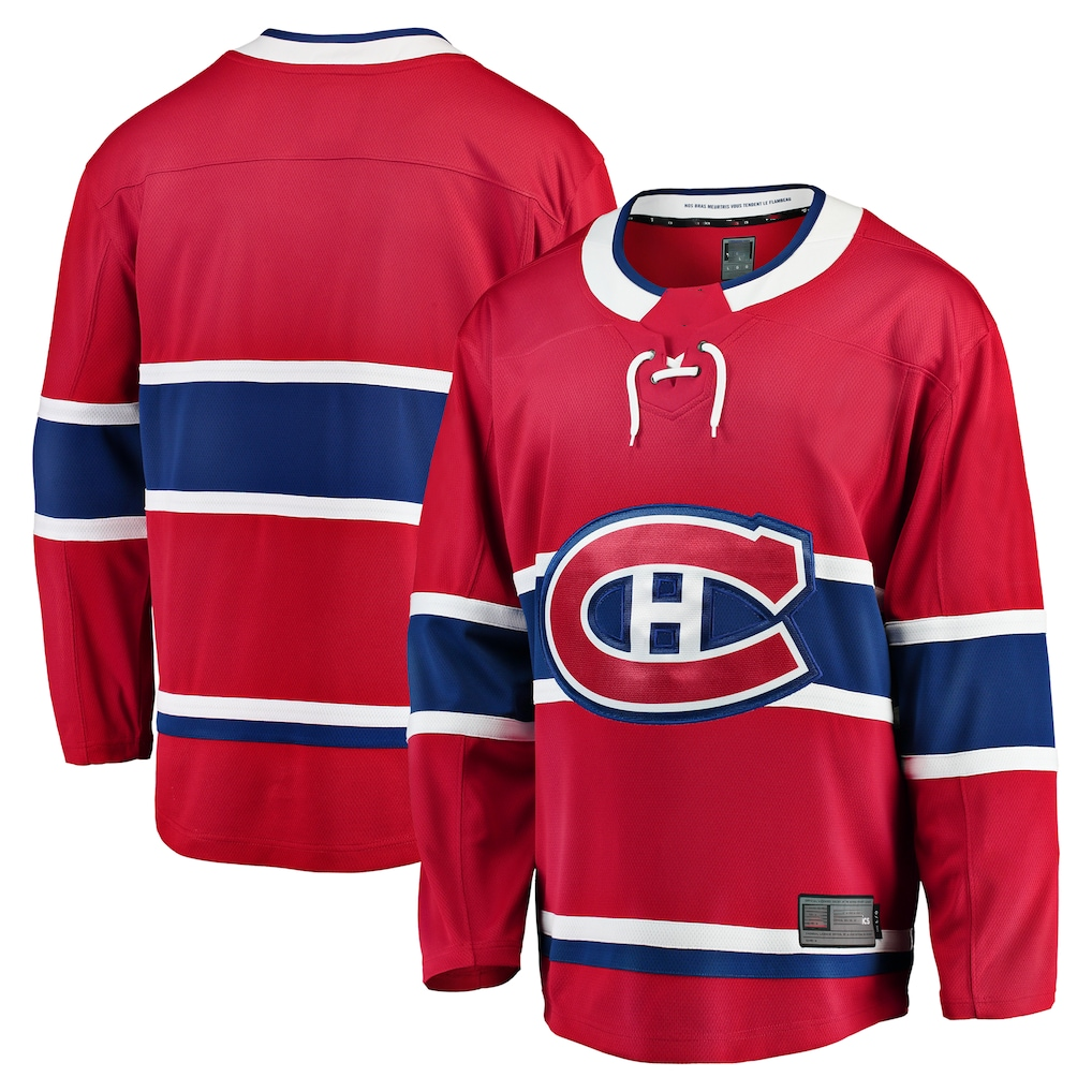 Fenge M.Canadiens Red Breakaway Home Jerseys