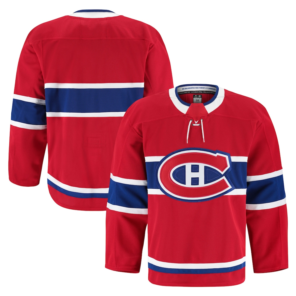 Fenge M.Canadiens Red Home Authentic Pro Jerseys