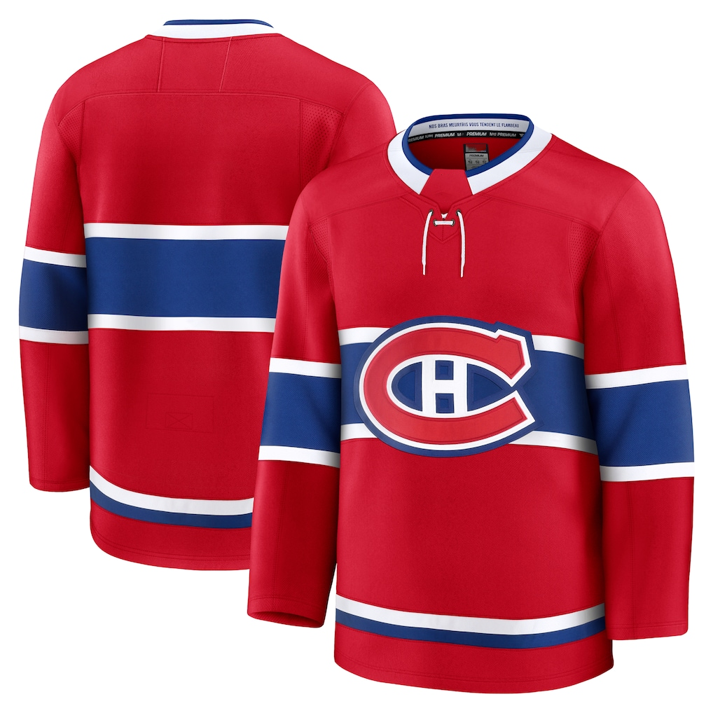 Fenge M.Canadiens Red Home Premium Jerseys