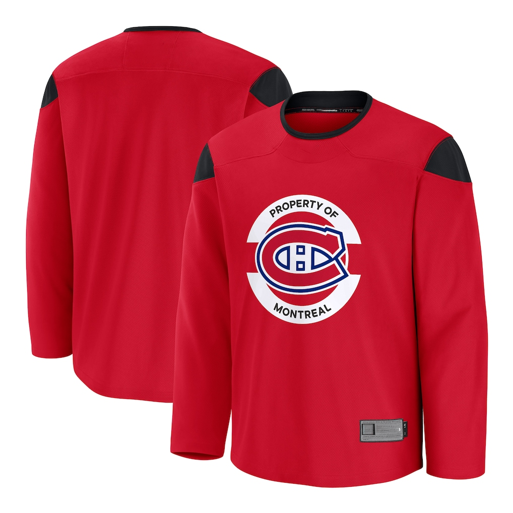 Fenge M.Canadiens Red Practice Jerseys