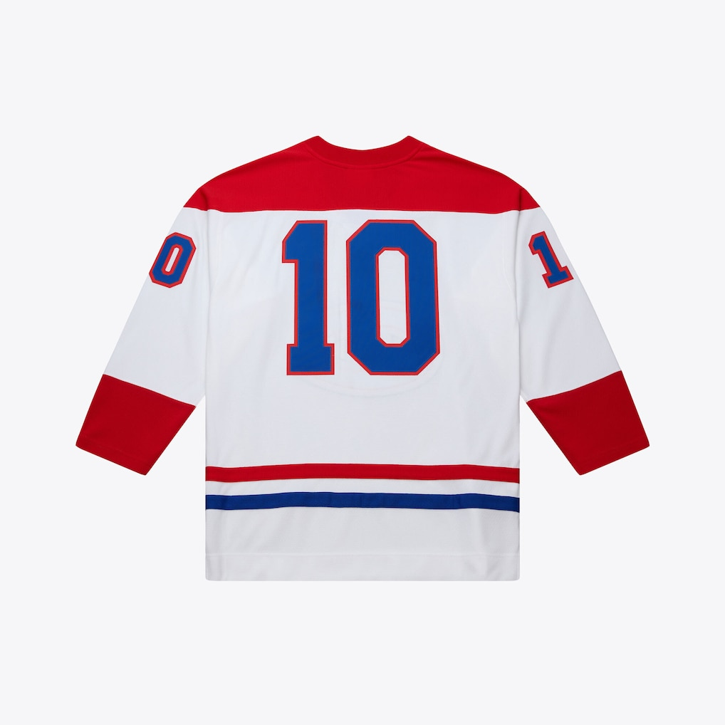 Fenge M.Canadiens #10 Guy Lafleur Mitchell & Ness White 1971 Power Play Jerseys