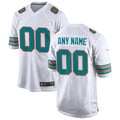 Fenge Custom M.Dolphins Game Secondary Alternate Stitched Jerseys