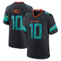 Fenge M.Dolphins #10 Tyreek Hill Player Blue Rivalries Collection Game Stitched Jerseys