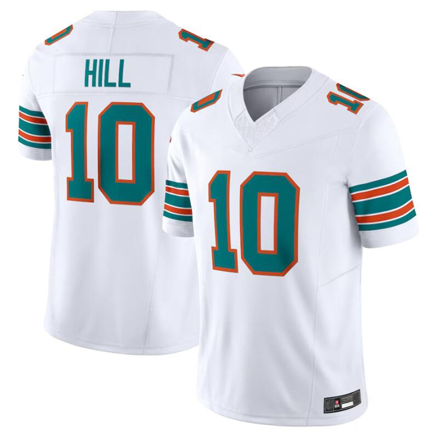 Fenge M.Dolphins #10 Tyreek Hill White Vapor F.U.S.E. Limited Jersey American Stitched Jerseys