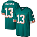Fenge M.Dolphins #13 Dan Marino Mitchell & Ness Aqua Big & Tall 1984 Retired Player Replica Stitched Jerseys