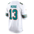 Fenge M.Dolphins #13 Dan Marino White Retired Player Jersey American Stitched Jersey