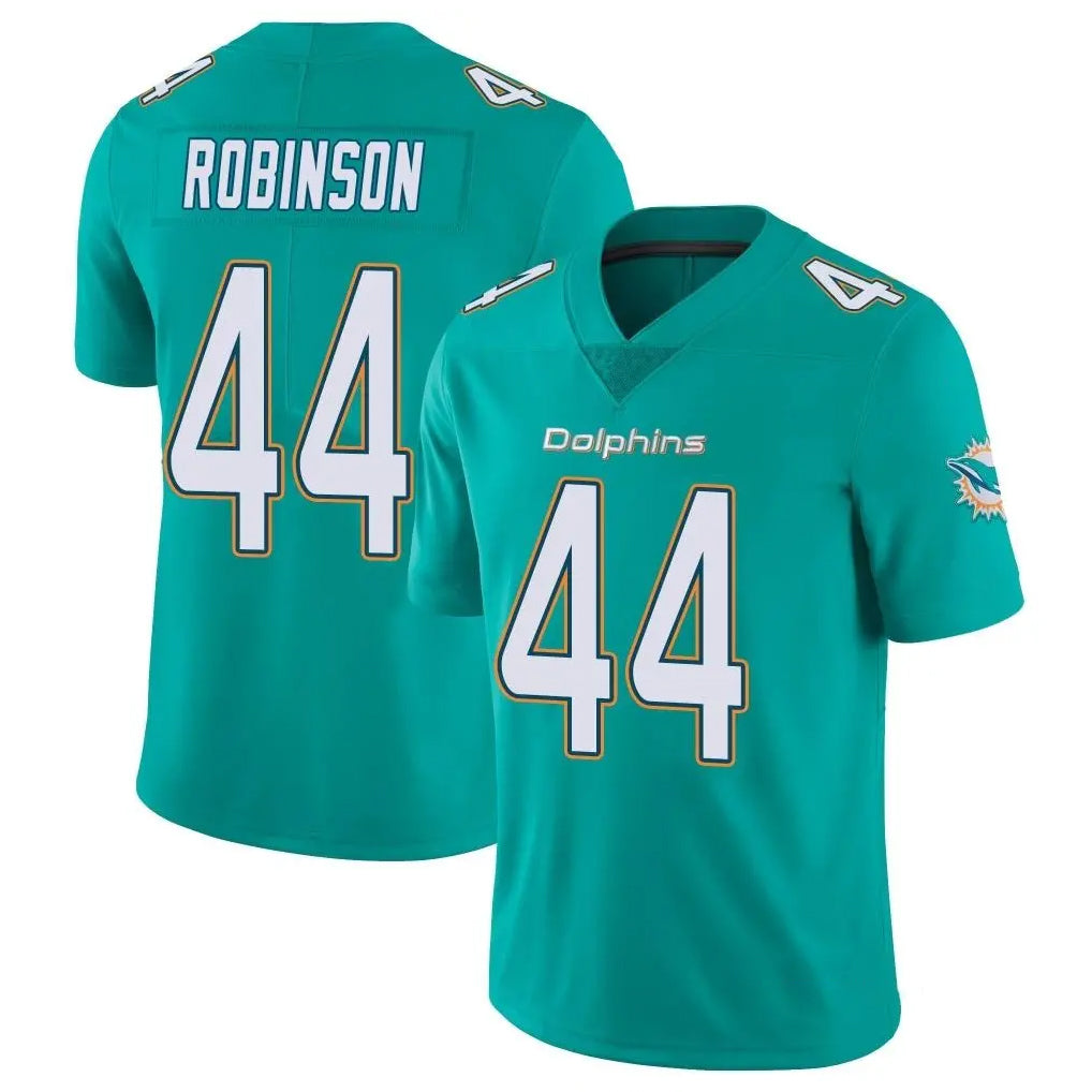 Fenge M.Dolphins #44 Chop Robinson Player Aqua Limited Vapor Untouchable Home Game Stitched Jerseys
