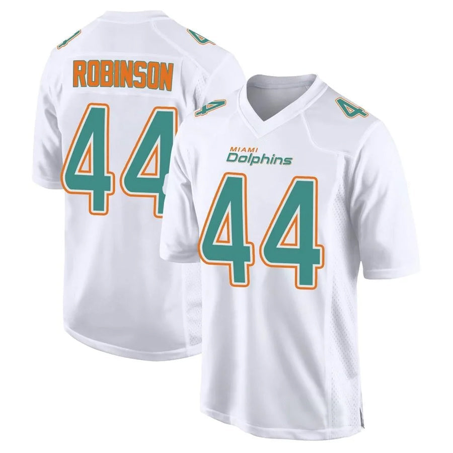 Fenge M.Dolphins #44 Chop Robinson Player White Foshion Elite Stitched Jerseys