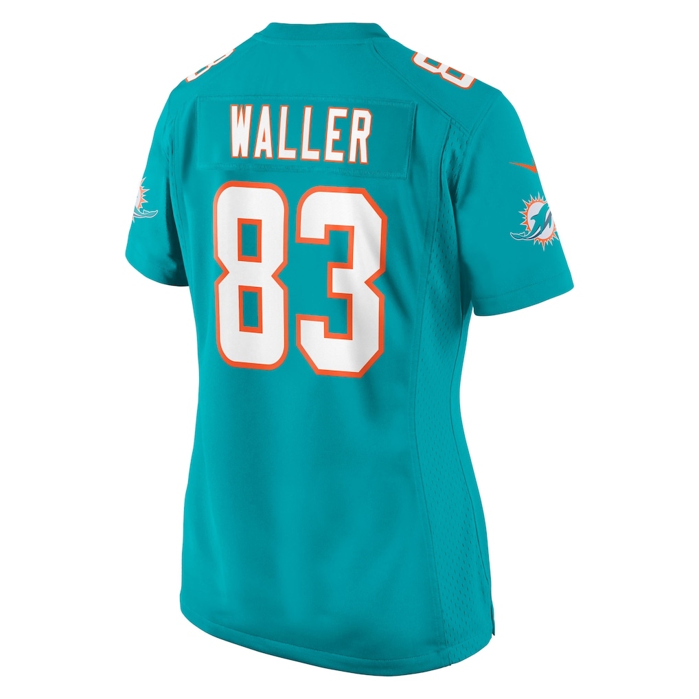 Fenge M.Dolphins #83 Darren Waller Aqua Team Game Stitched Jerseys