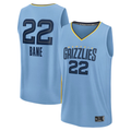 Fenge M.Grizzlies #22 Desmond Bane Light Blue Fast Break Replica Player Stitched Jerseys- Statement Edition