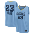 Fenge M.Grizzlies #23 Cedric Coward Light Blue Fast Break Replica Player Stitched Jerseys- Statement Edition