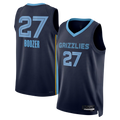 Fenge M.Grizzlies #27 Cameron Boozer Navy 2026 Draft Swingman Stitched Jerseys- Icon Edition