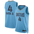 Fenge M.Grizzlies #4 Walter Clayton Jr. Light Blue Swingman Stitched Jerseys- Statement Edition