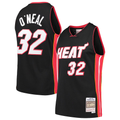 Fenge M.Heat #32 Shaquille O'Neal Mitchell & Ness Black Hardwood Classics Swingman Jerseys