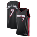 Fenge M.Heat #7 Giannis Antetokounmpo Black Swingman Jerseys - Icon Edition