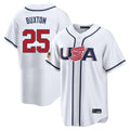 Fenge M.Twins #25 Byron Buxton Player White USA 2026 World Classic Limited Home Stitched Jerseys