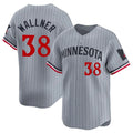 Fenge M.Twins #38 Matt Wallner Player Gray Home Limited Stitched Jerseys