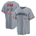 Fenge M.Twins #41 Joe Ryan Gray USA 250 Fourth of July Road Stadium Jersey