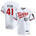 Fenge M.Twins #41 Joe Ryan Player White Home Limited Stitched Jerseys