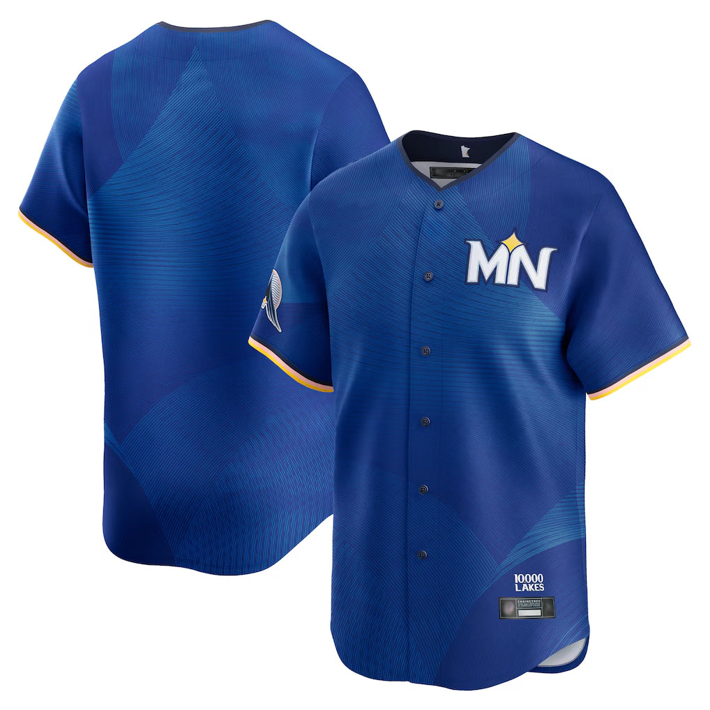 Fenge Minnesota Twins Blank Player Royal City Connect Limited Home Stitched Jerseys