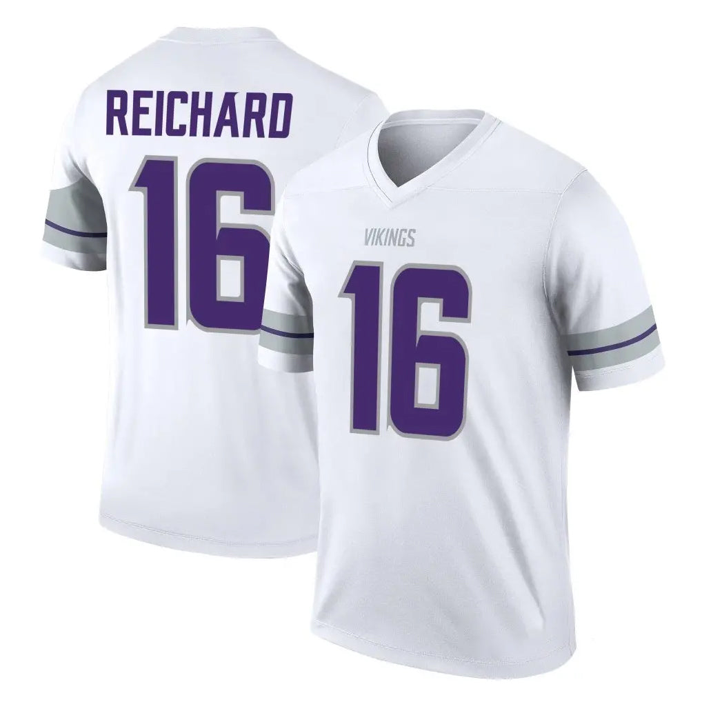 Fenge MN.Vikings #16 Will Reichard Player White Alternate Legend Home Game Stitched Jerseys