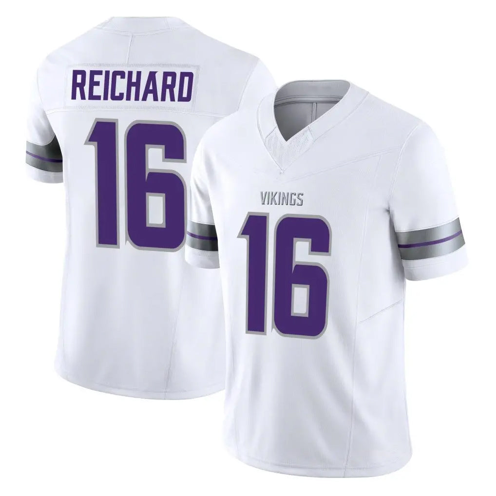 Fenge MN.Vikings #16 Will Reichard Player White Limited Alternate Vapor F.U.S.E. Home Game Stitched Jerseys