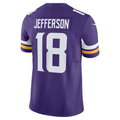Fenge MN.Vikings #18 Justin Jefferson Purple Vapor F.U.S.E. Limited Stitched Jerseys