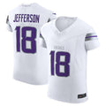 Fenge MN.Vikings #18 Justin Jefferson White Alternate Vapor F.U.S.E. Elite Player American Stitched Jerseys