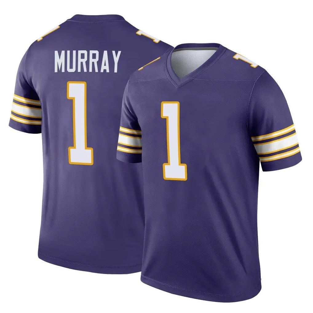 Fenge MN.Vikings #1 Kyler Murray Player Purple Limited Classic Home Game Stitched Jerseys
