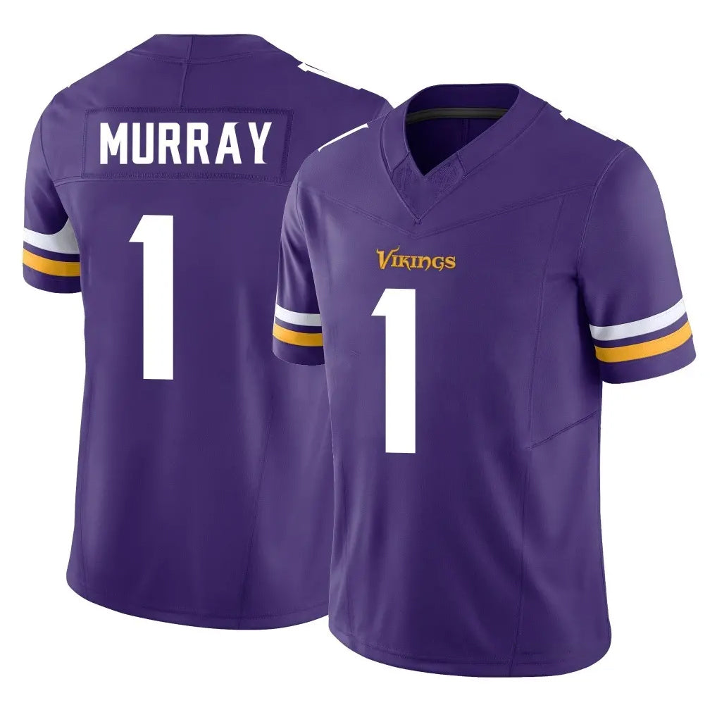 Fenge MN.Vikings #1 Kyler Murray Player Purple Limited Vapor F.U.S.E. Home Game Stitched Jerseys