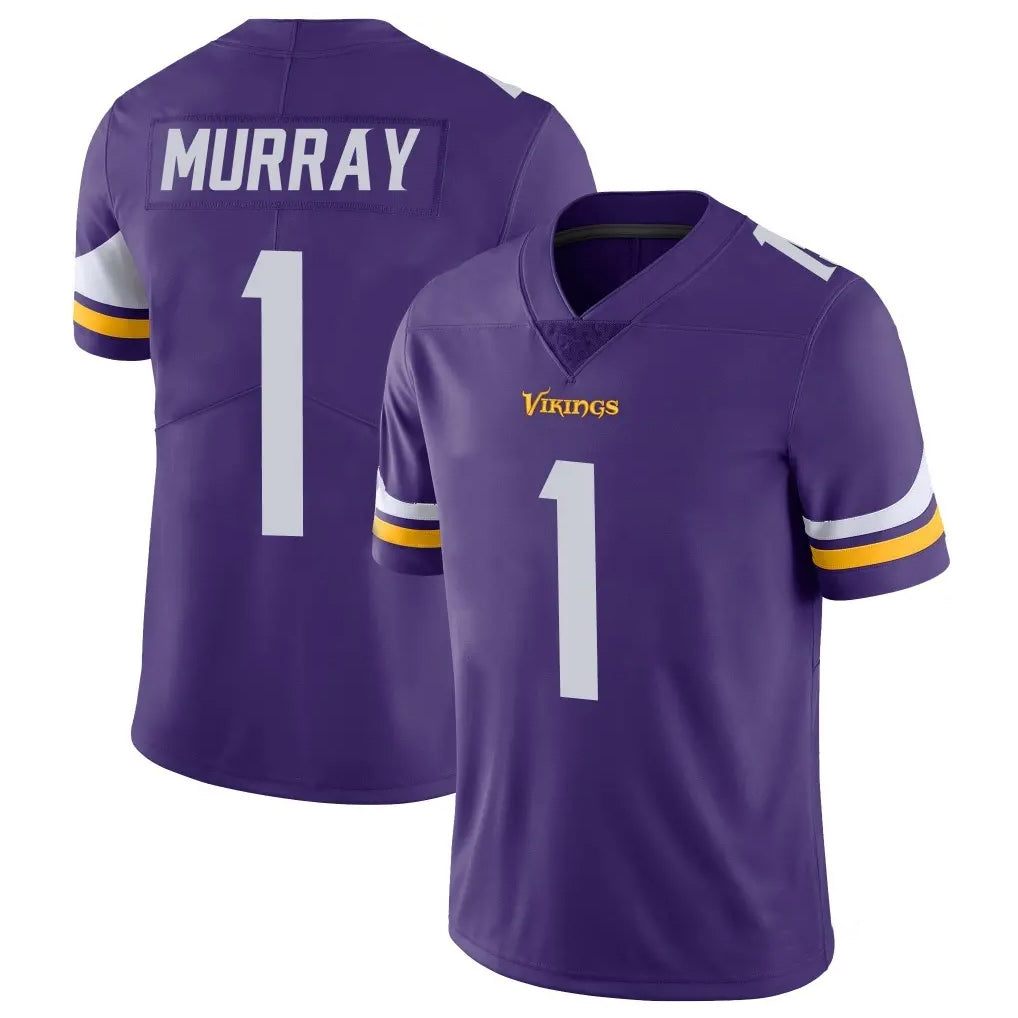 Fenge MN.Vikings #1 Kyler Murray Player Purple Limited Vapor Untouchable Home Game Stitched Jerseys