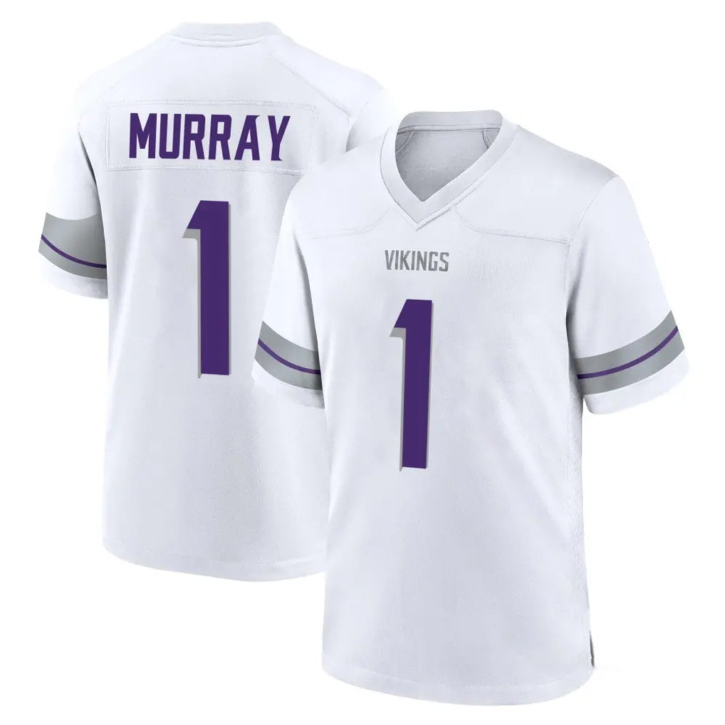 Fenge MN.Vikings #1 Kyler Murray Player White Alternate Home Game Stitched Jerseys