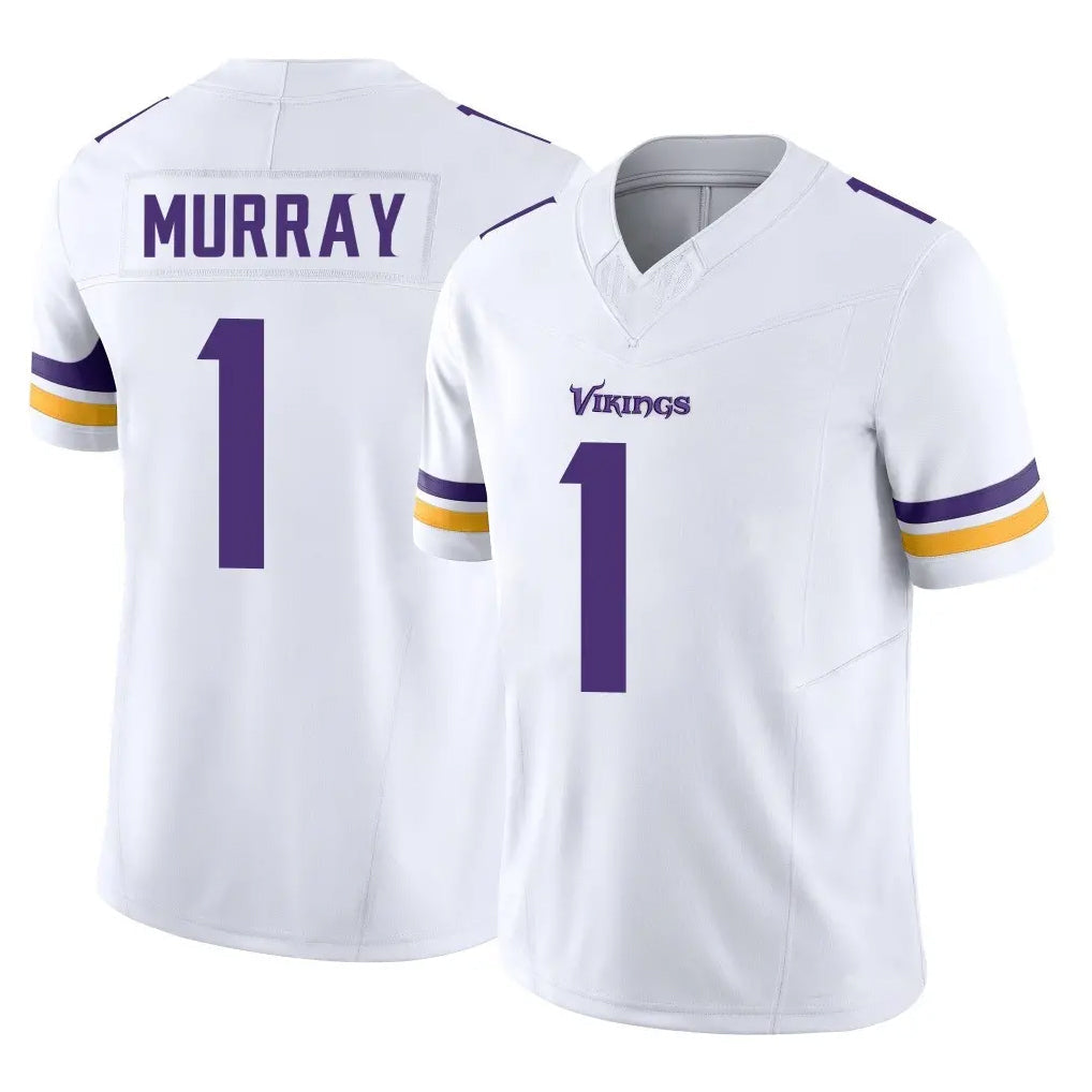 Fenge MN.Vikings #1 Kyler Murray Player White Limited Vapor F.U.S.E. Home Game Stitched Jerseys