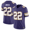 Fenge MN.Vikings #22 Harrison Smith Purple Vapor F.U.S.E. Limited Jersey Stitched American Stitched Jerseys