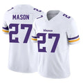 Fenge MN.Vikings #27 Jordan Mason Player White Limited Vapor F.U.S.E. Home Game Stitched Jerseys