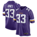 Fenge MN.Vikings #33 Aaron Jones Purple Game Player Jersey Stitched American Stitched Jerseys
