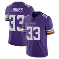Fenge MN.Vikings #33 Aaron Jones Sr. Player Purple Limited Vapor Untouchable Home Game Stitched Jerseys