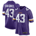 Fenge MN.Vikings #43 Andrew Van Ginkel Purple Team Game Jersey Stitched American Stitched Jersey
