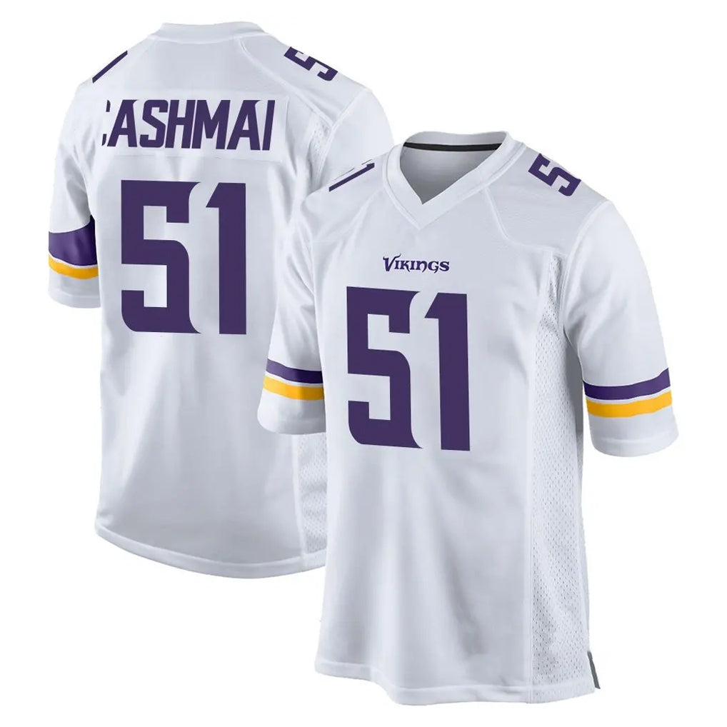 Fenge MN.Vikings #51 Blake Cashman Player White Home Game Stitched Jerseys