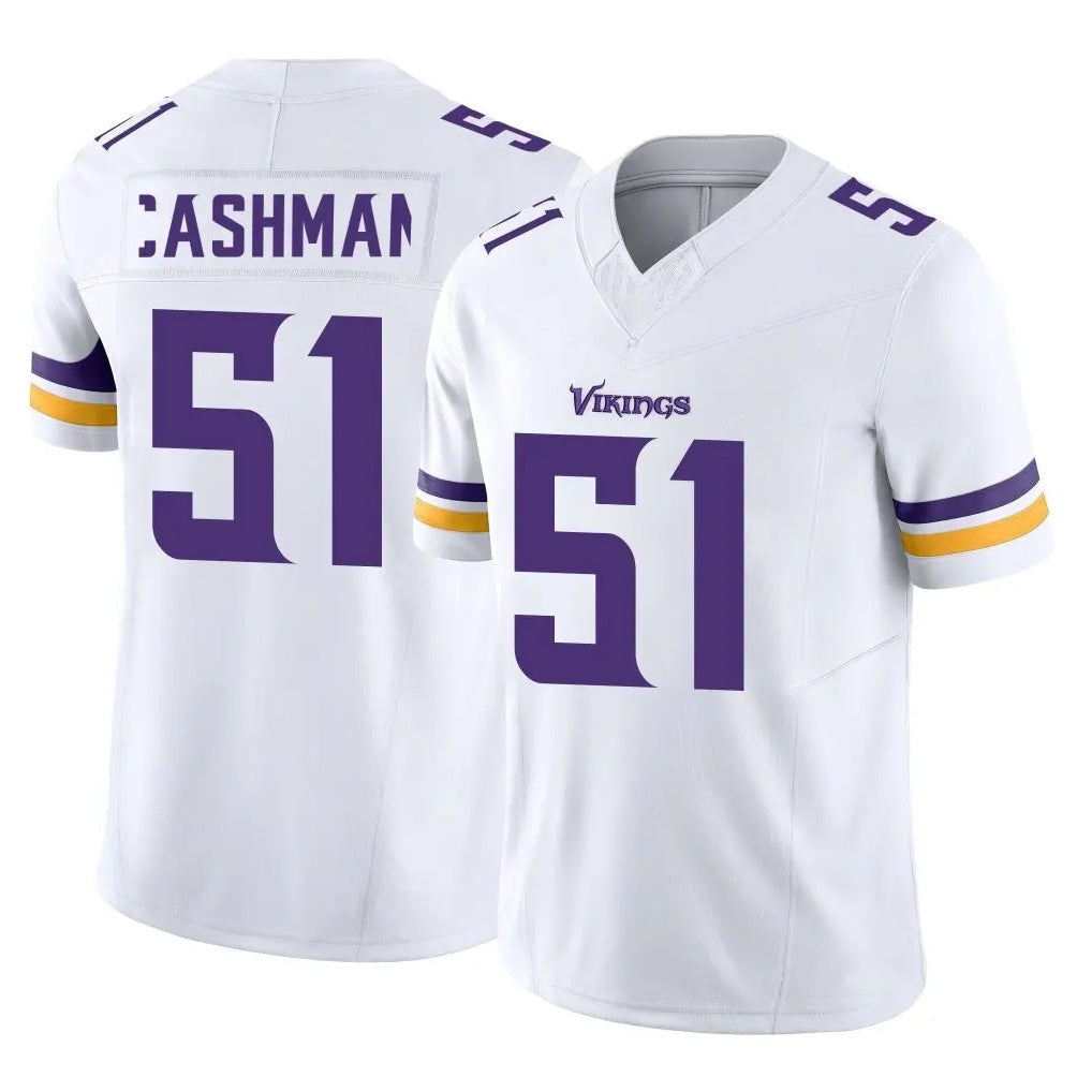 Fenge MN.Vikings #51 Blake Cashman Player White Limited Vapor F.U.S.E. Home Game Stitched Jerseys