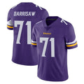 Fenge MN.Vikings #71 Christian Darrisaw Player Purple Limited Vapor Untouchable Home Game Stitched Jerseys