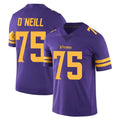 Fenge MN.Vikings #75 Brian O'Neill Player Purple Limited Color Rush Home Game Stitched Jerseys