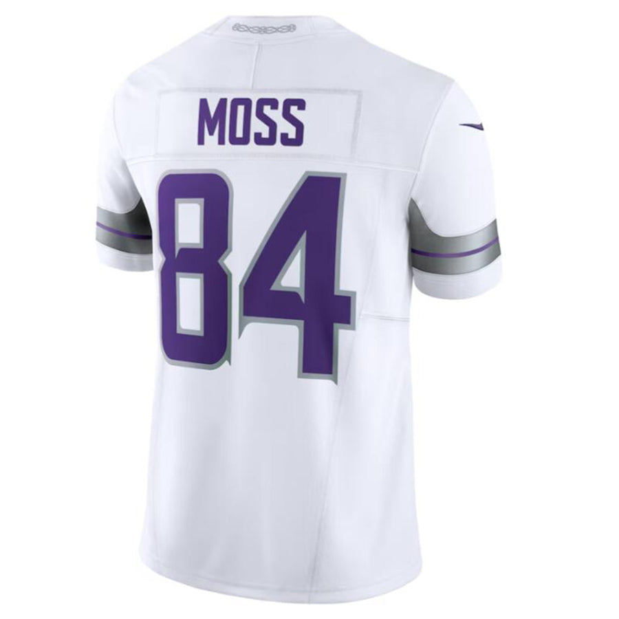 Fenge MN.Vikings #84 Randy Moss White Alternate Retired Player Game Stitched Jerseys