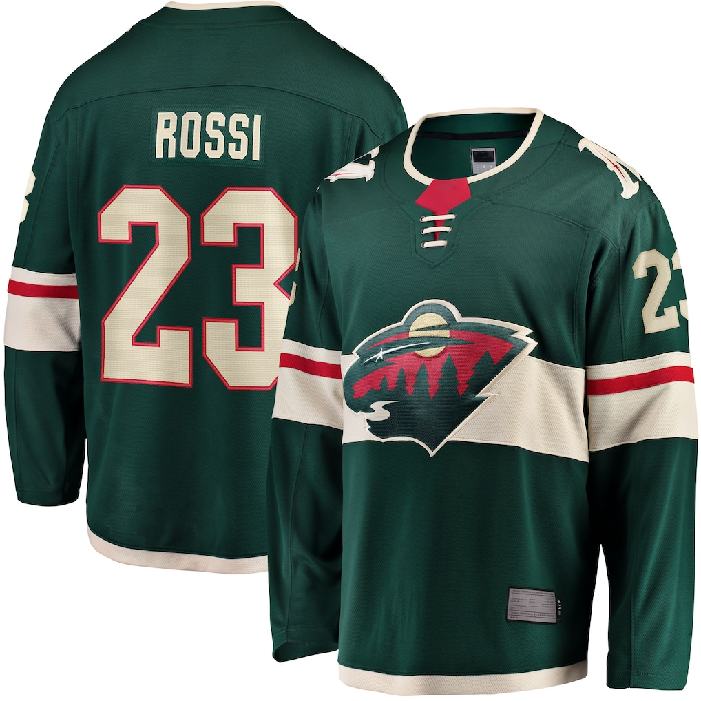 Fenge M.Wild #23 Marco Rossi Green Home Breakaway Player Jerseys